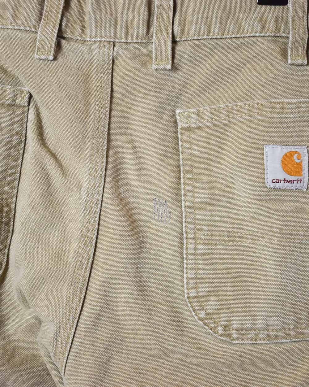 Neutral Carhartt Carpenter Jeans - W34 L30