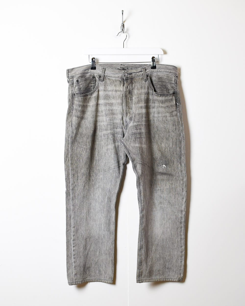 Grey Levi's 501 Jeans - W40 L28