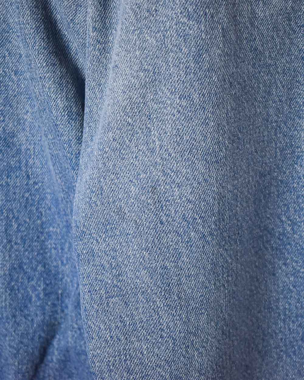 Blue Carhartt Flannel Lined Carpenter Jeans - W40 L28