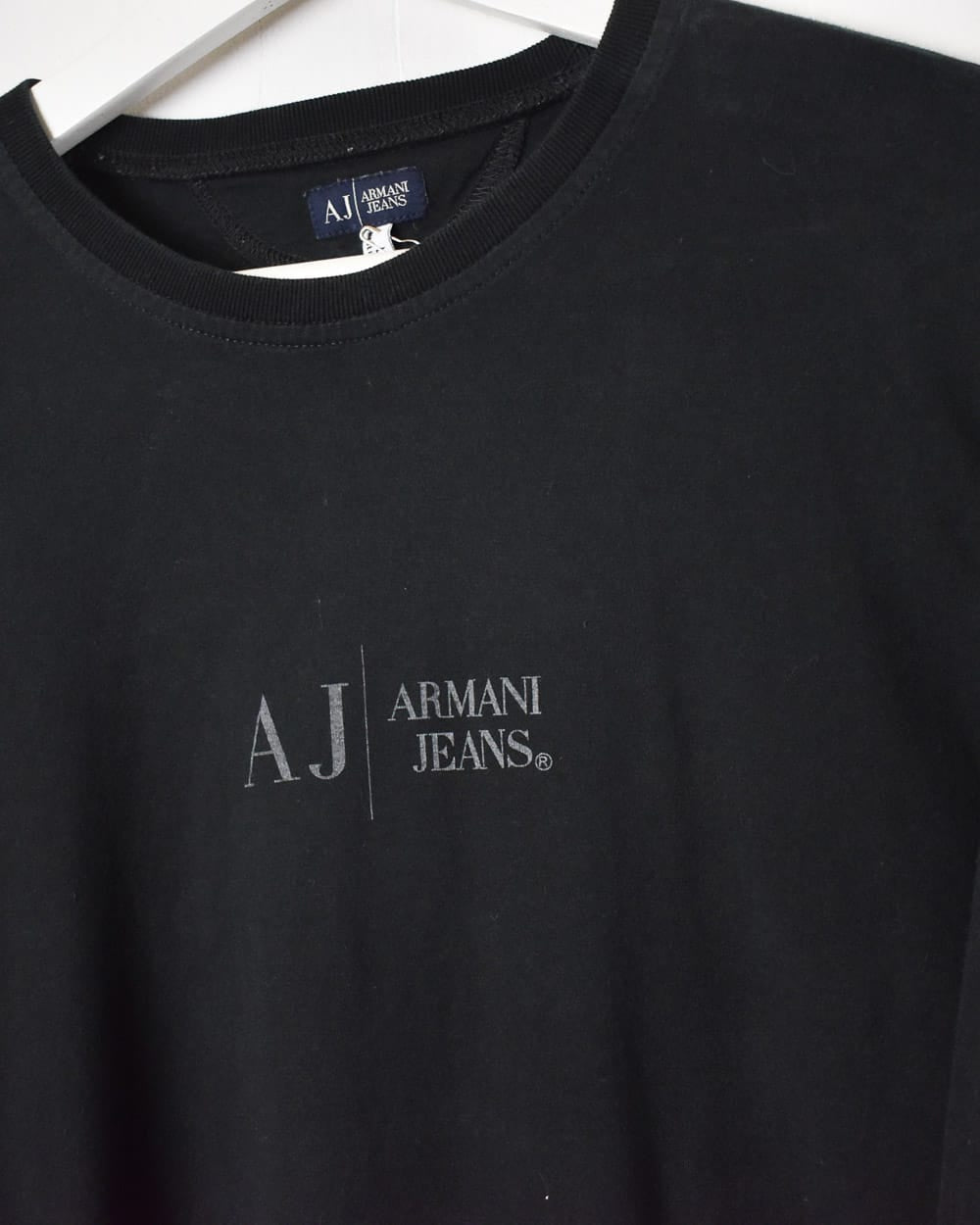 Armani Jeans Long Sleeved T-Shirt - Medium - Domno Vintage