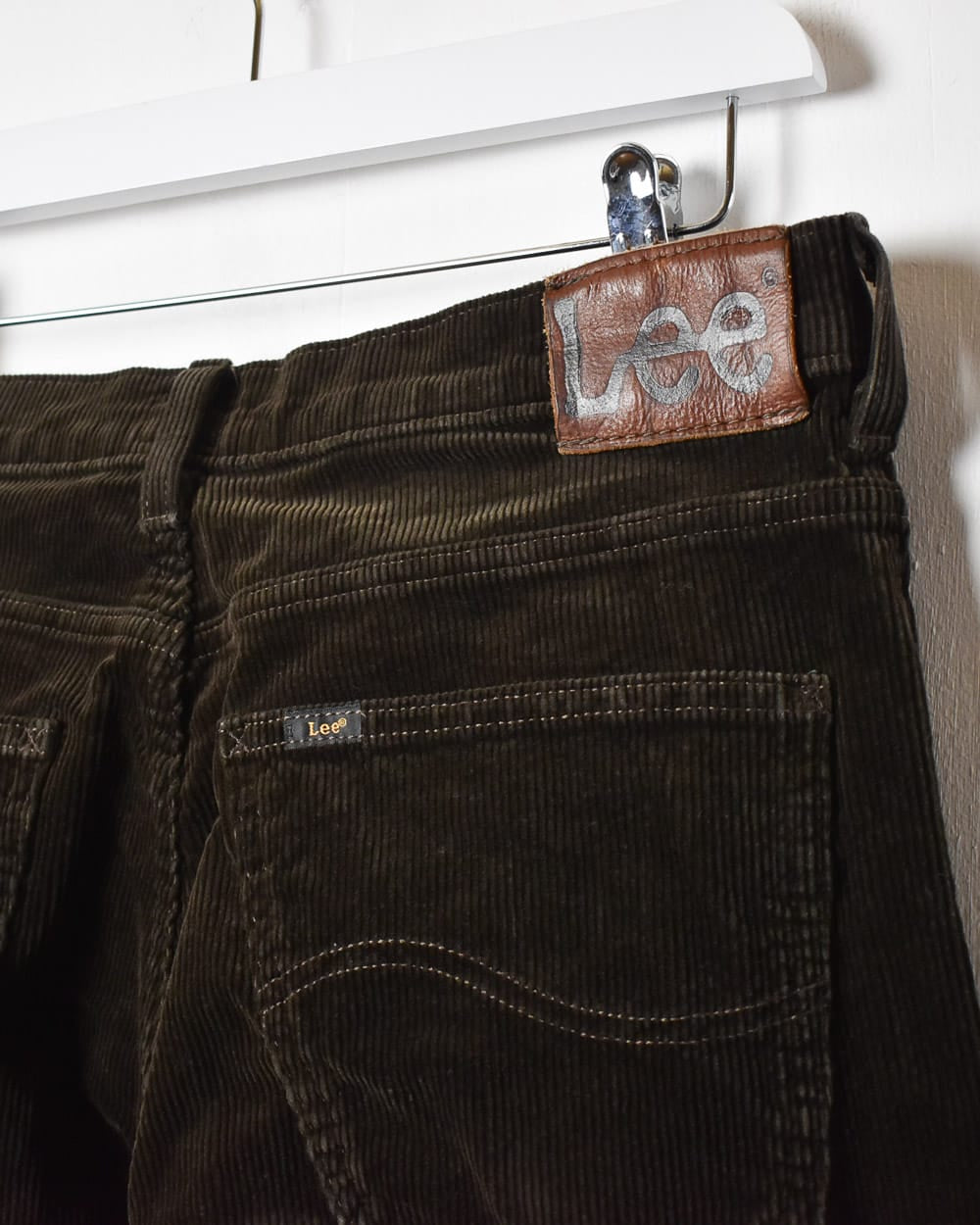 Brown Lee Corduroy Jeans - W32 L30