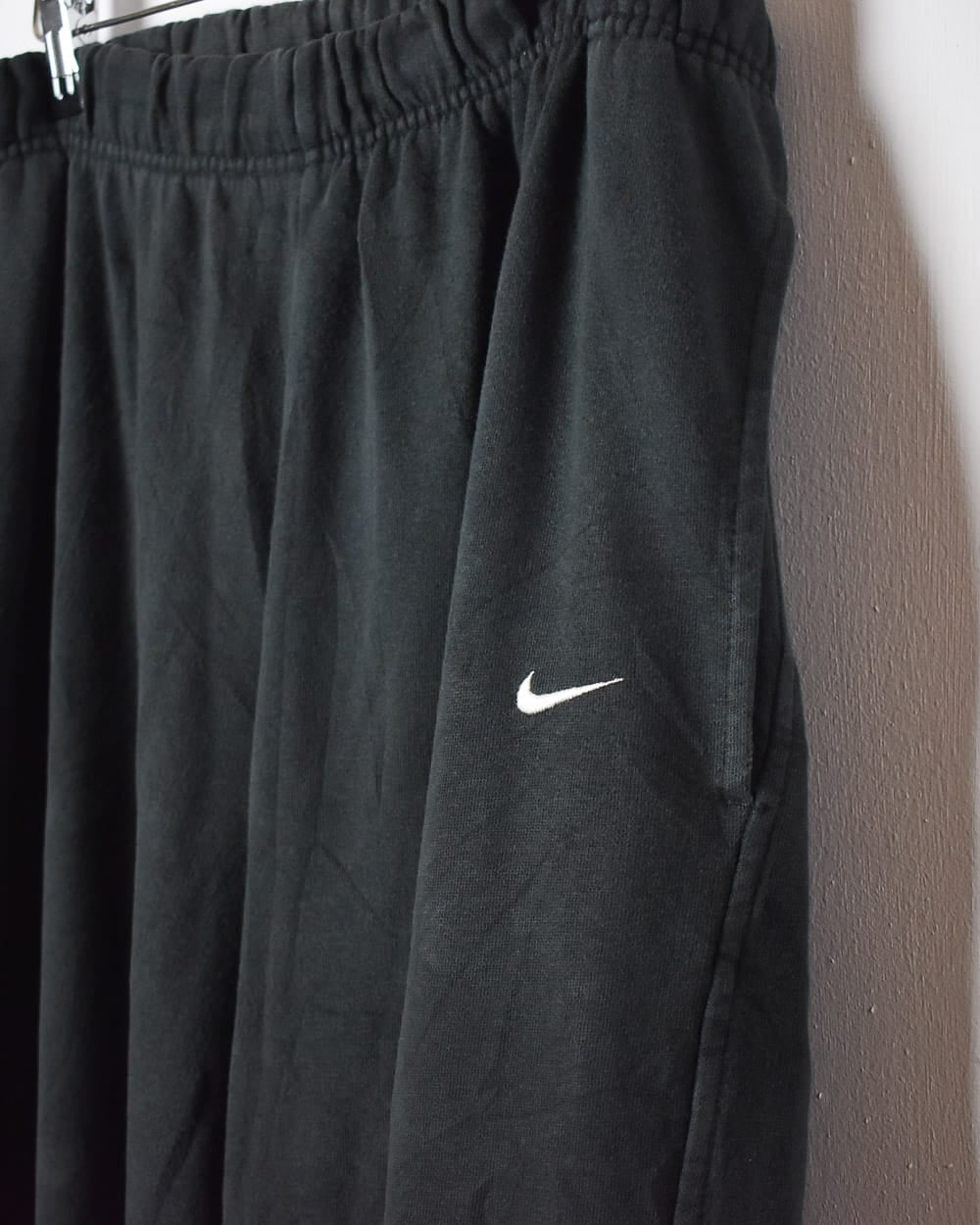 Black Nike Tracksuit Bottoms - X-Large