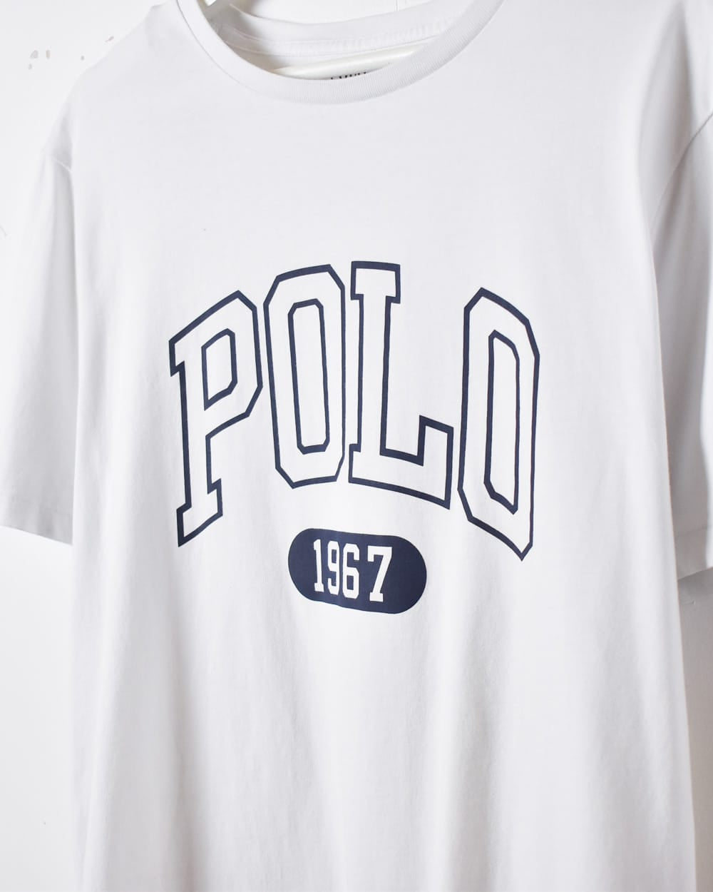 White Polo Ralph Lauren T-Shirt - Large