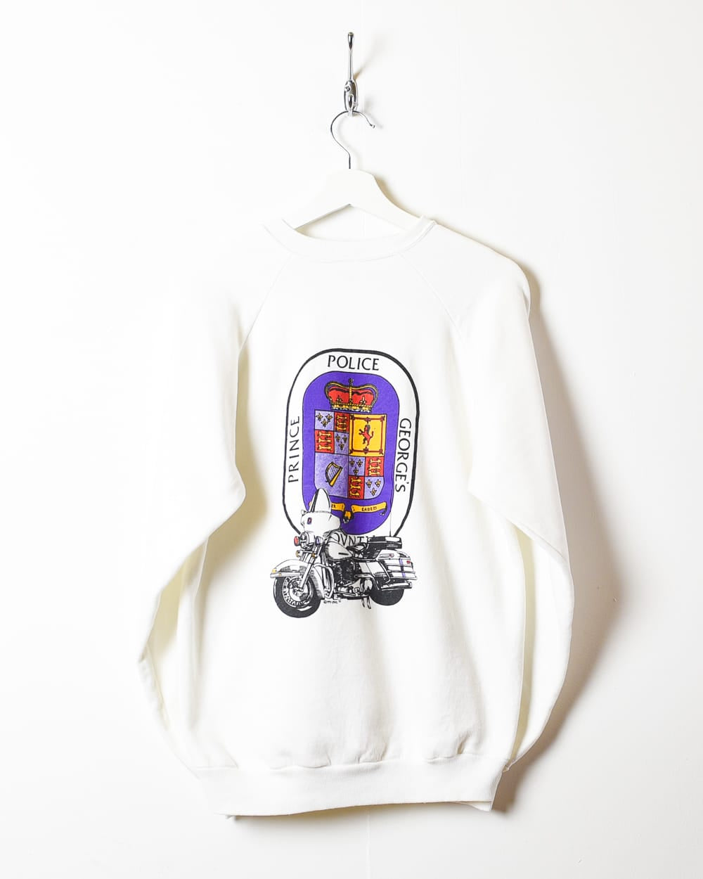 White Fraternal Order Of Police Sweatshirt - Small