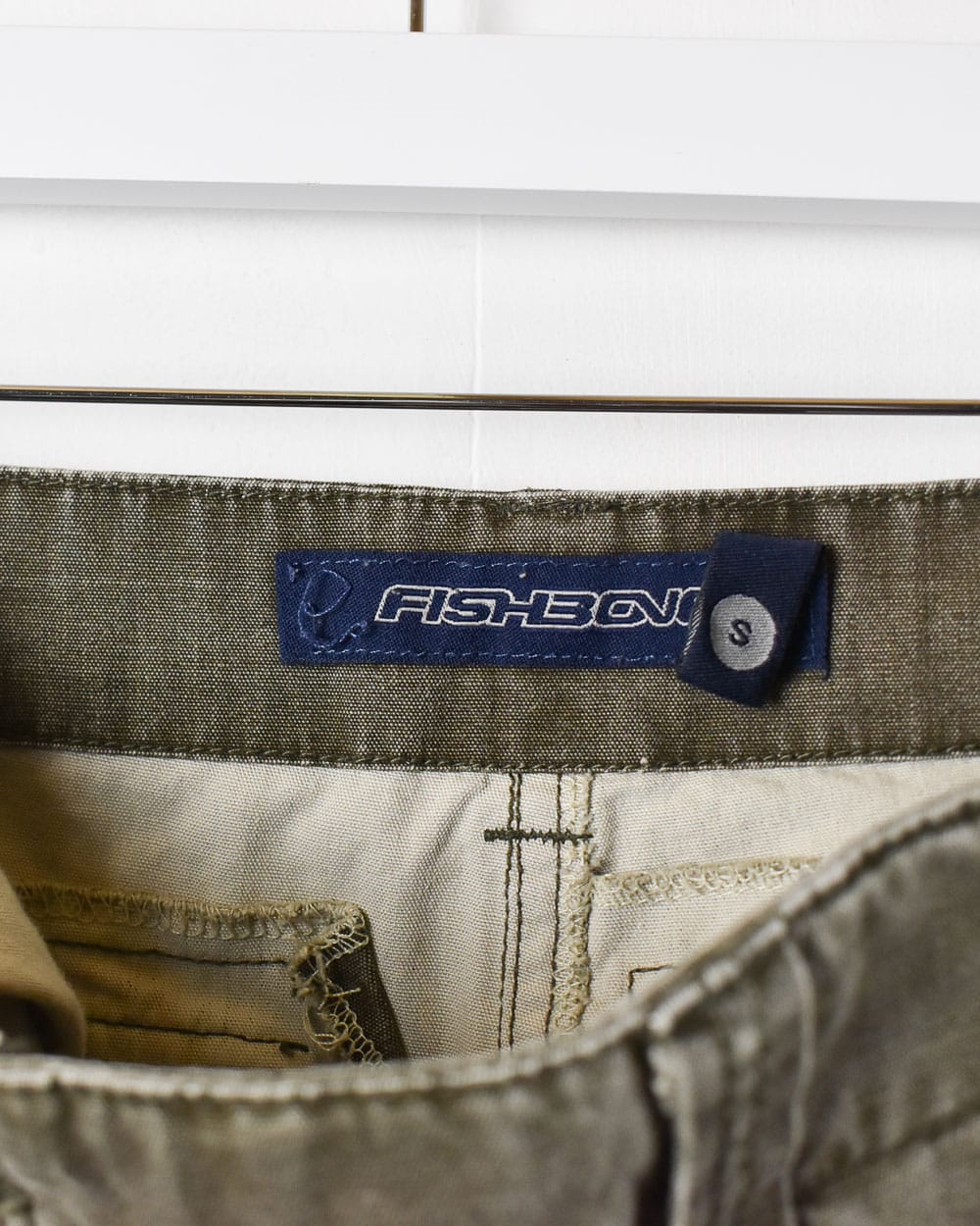 Fishbone Cargo Jeans - Small - Domno Vintage