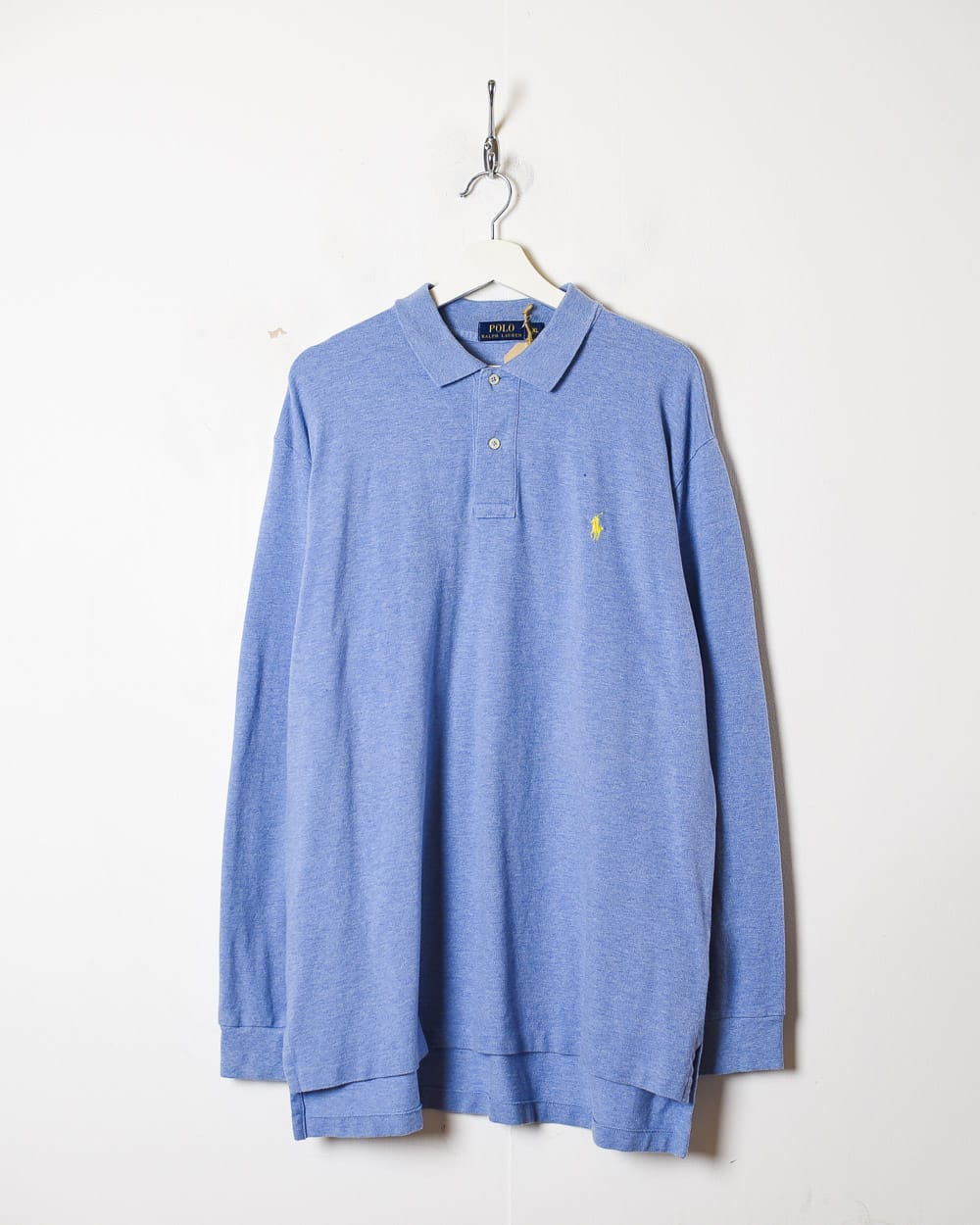 Polo Ralph Lauren Long Sleeved Polo Shirt - X-Large - Domno Vintage