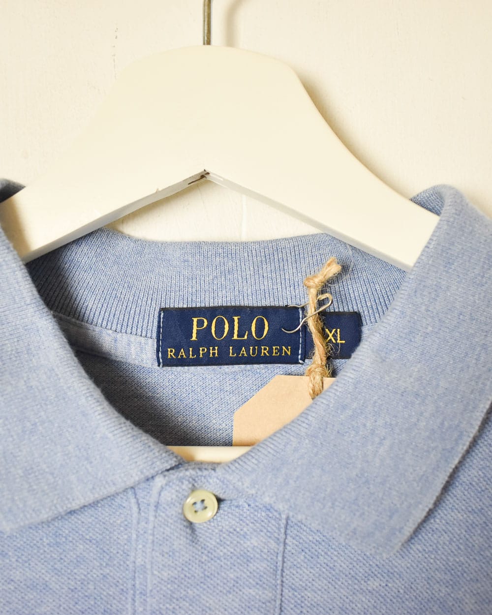 Polo Ralph Lauren Long Sleeved Polo Shirt - X-Large - Domno Vintage
