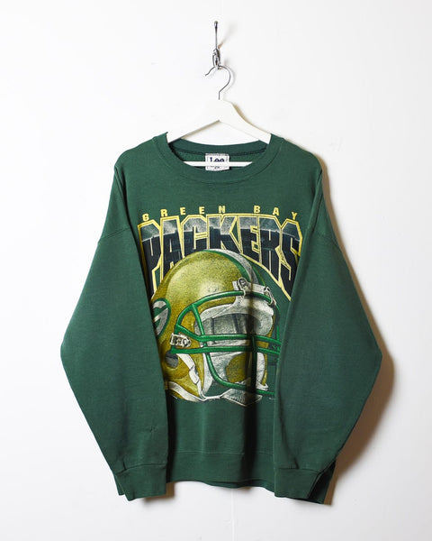 Vintage 90s Green Lee Sport Green Bay Packers Sweatshirt - X-Large Cotton–  Domno Vintage