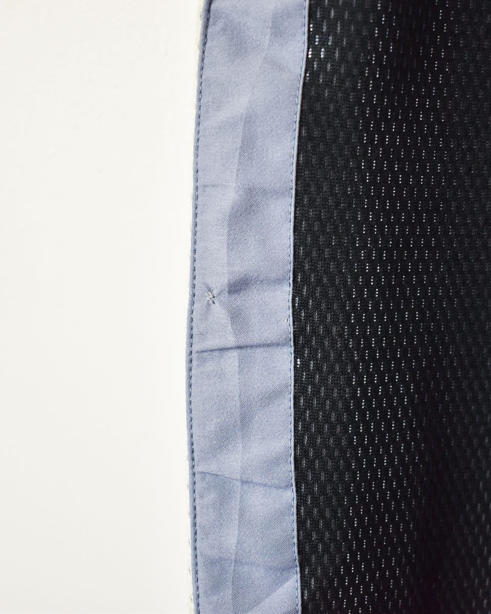 Black Adidas Mesh Tracksuit Bottoms - Large