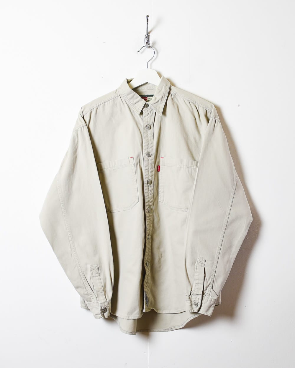 Neutral Levi's Denim Shirt - Large