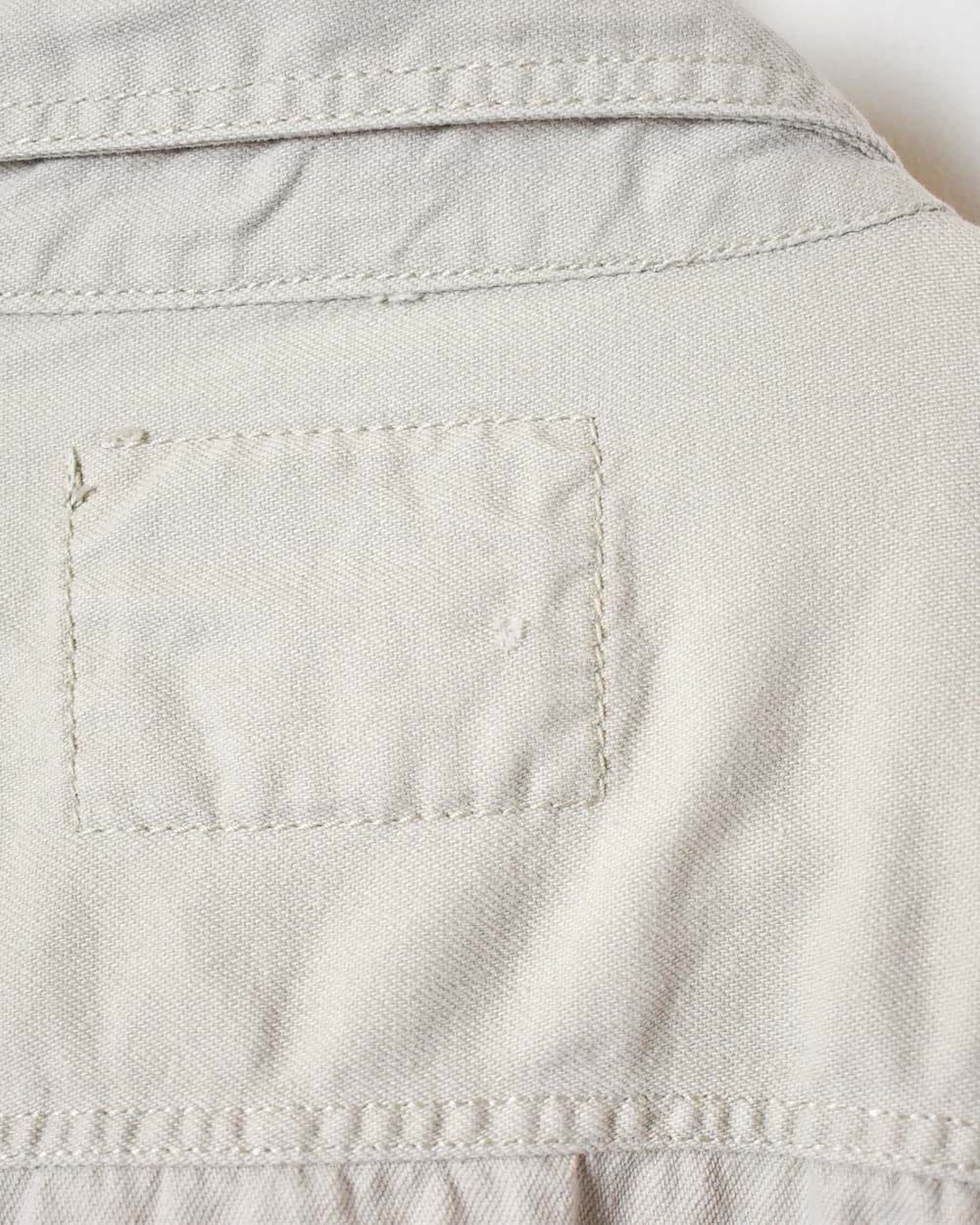 Neutral Levi's Denim Shirt - Large