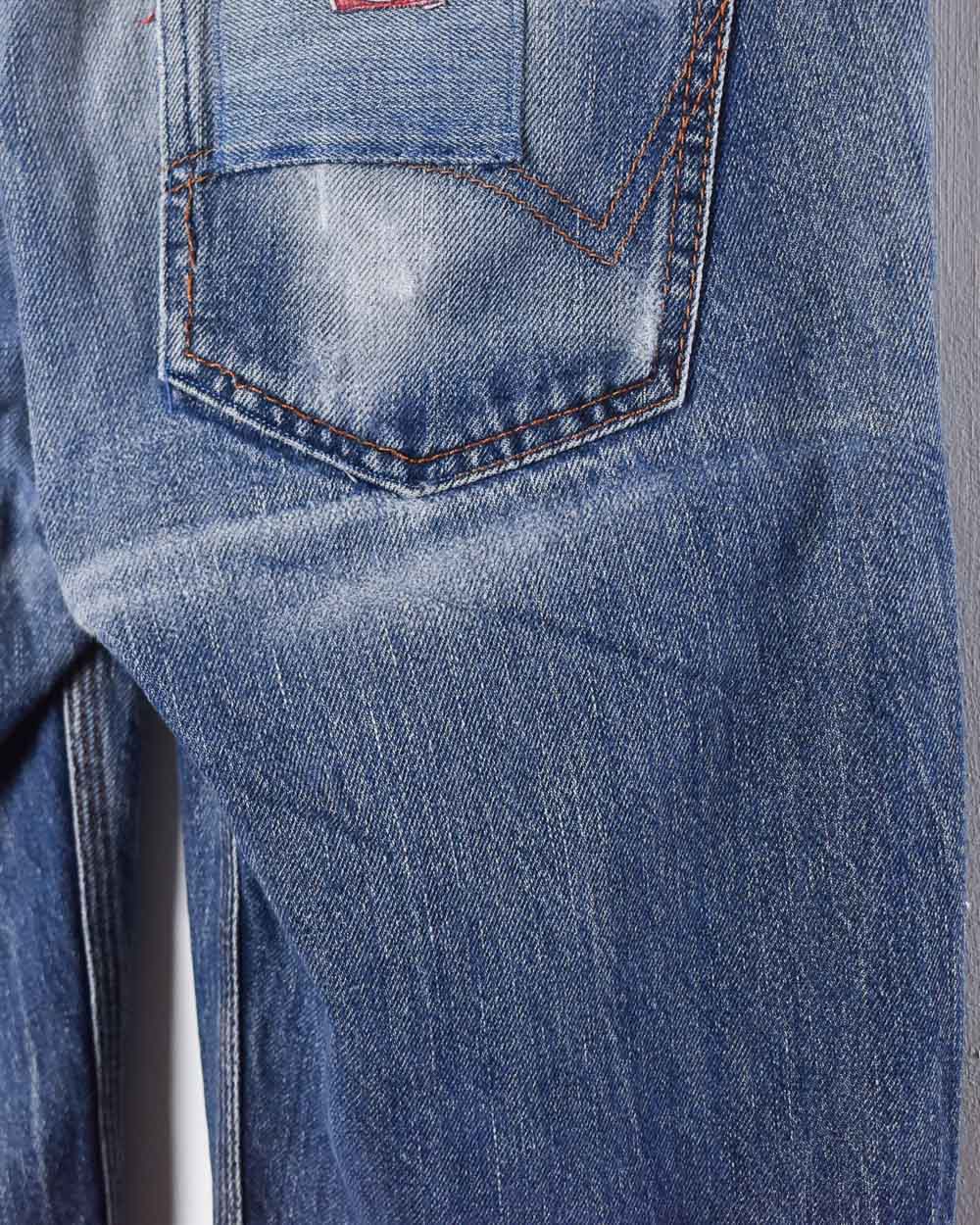 Blue Dickies Fort Worth 80s Jeans - W34 L31