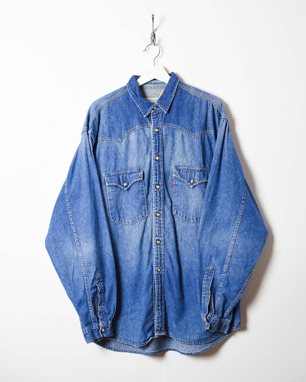 Blue Levi's Denim Shirt - Large