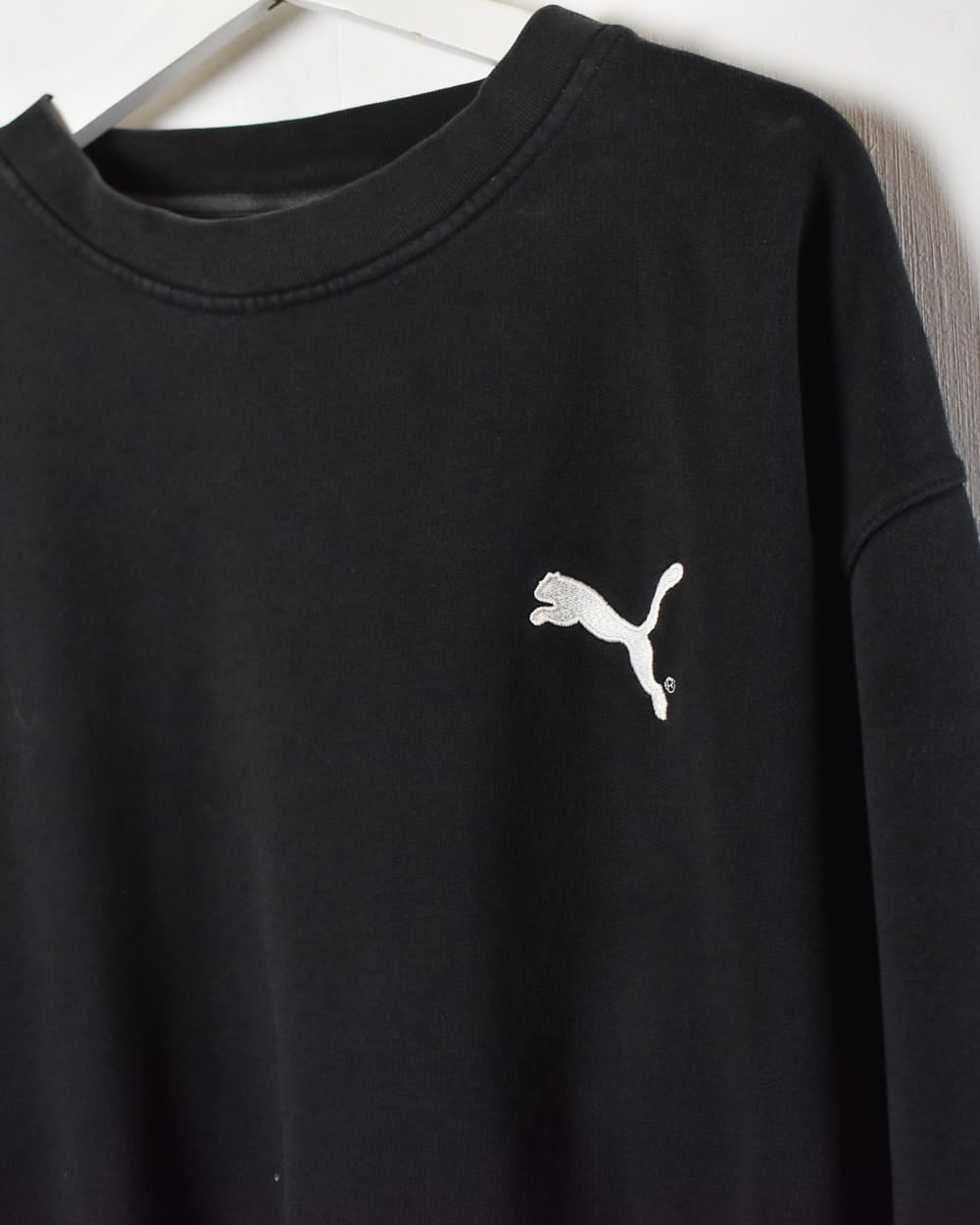 Black Puma Sweatshirt - Medium