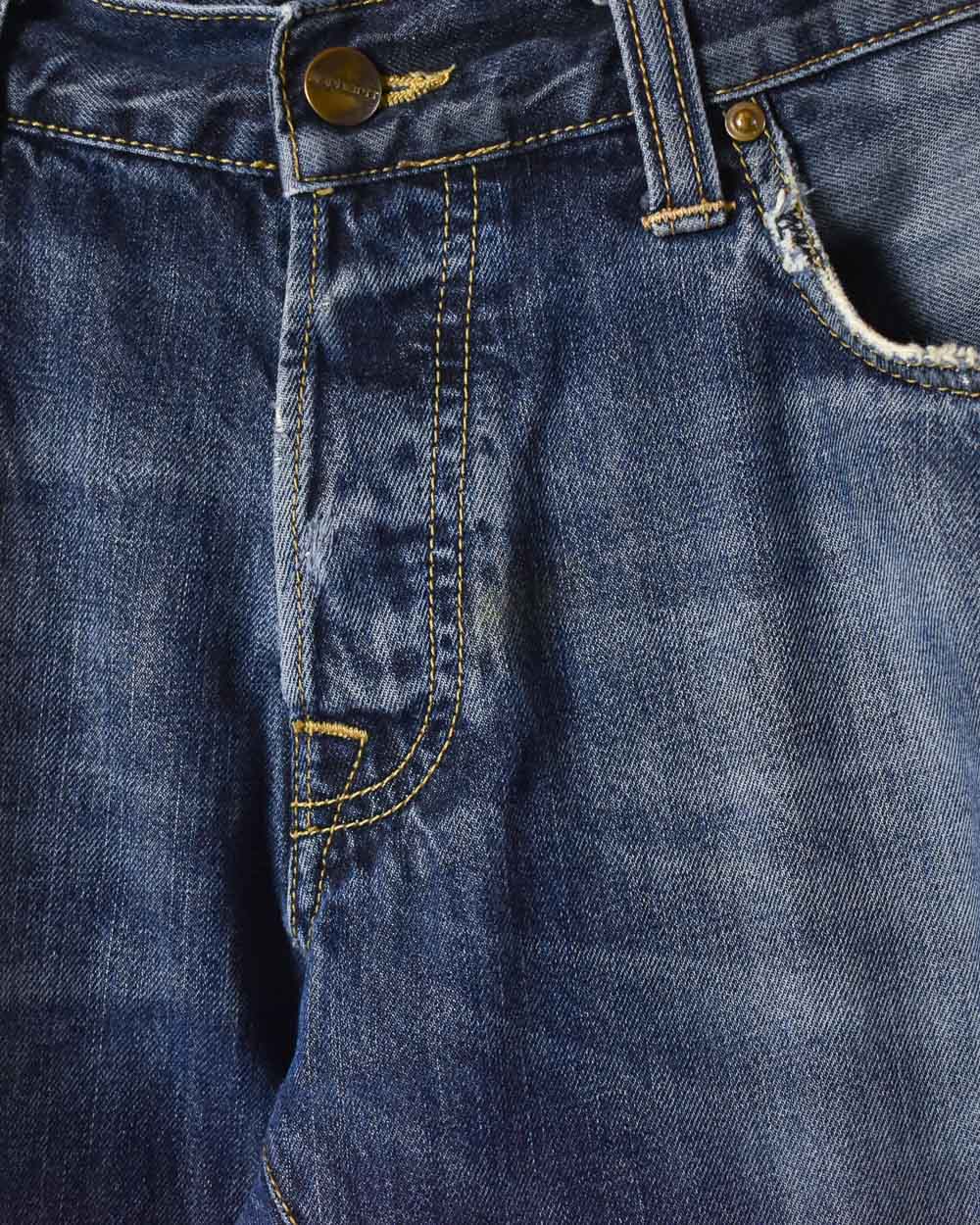 Navy Carhartt Jeans - W34 L33