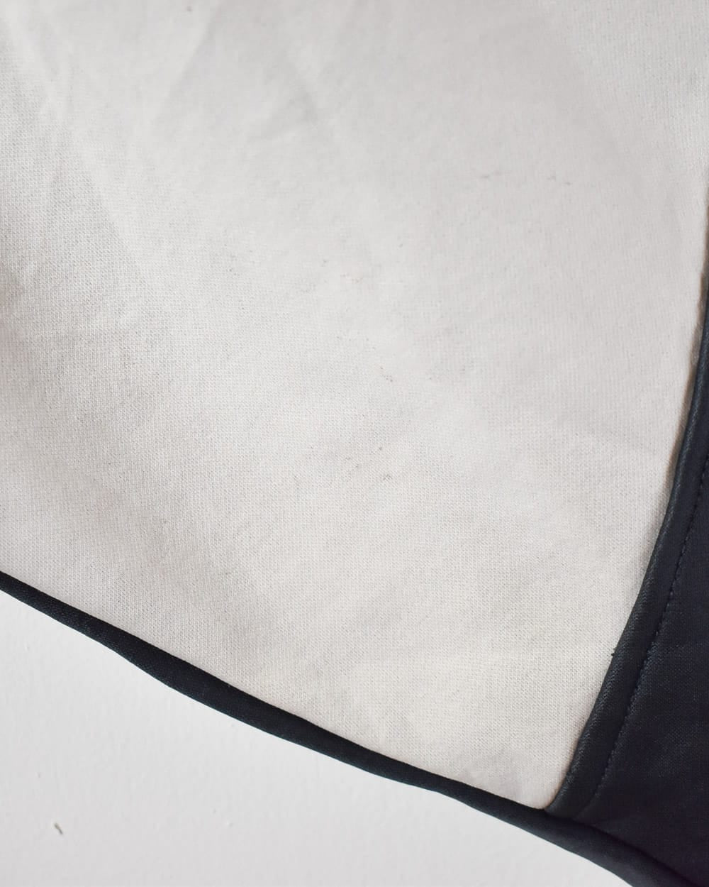 Navy Adidas High Neck Hoodie - Large