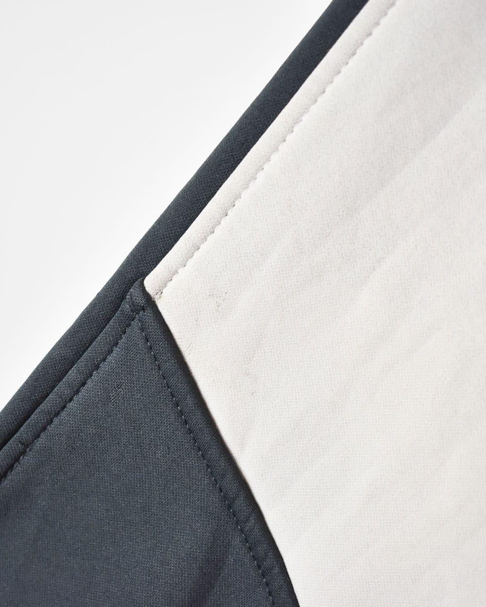 Navy Adidas High Neck Hoodie - Large