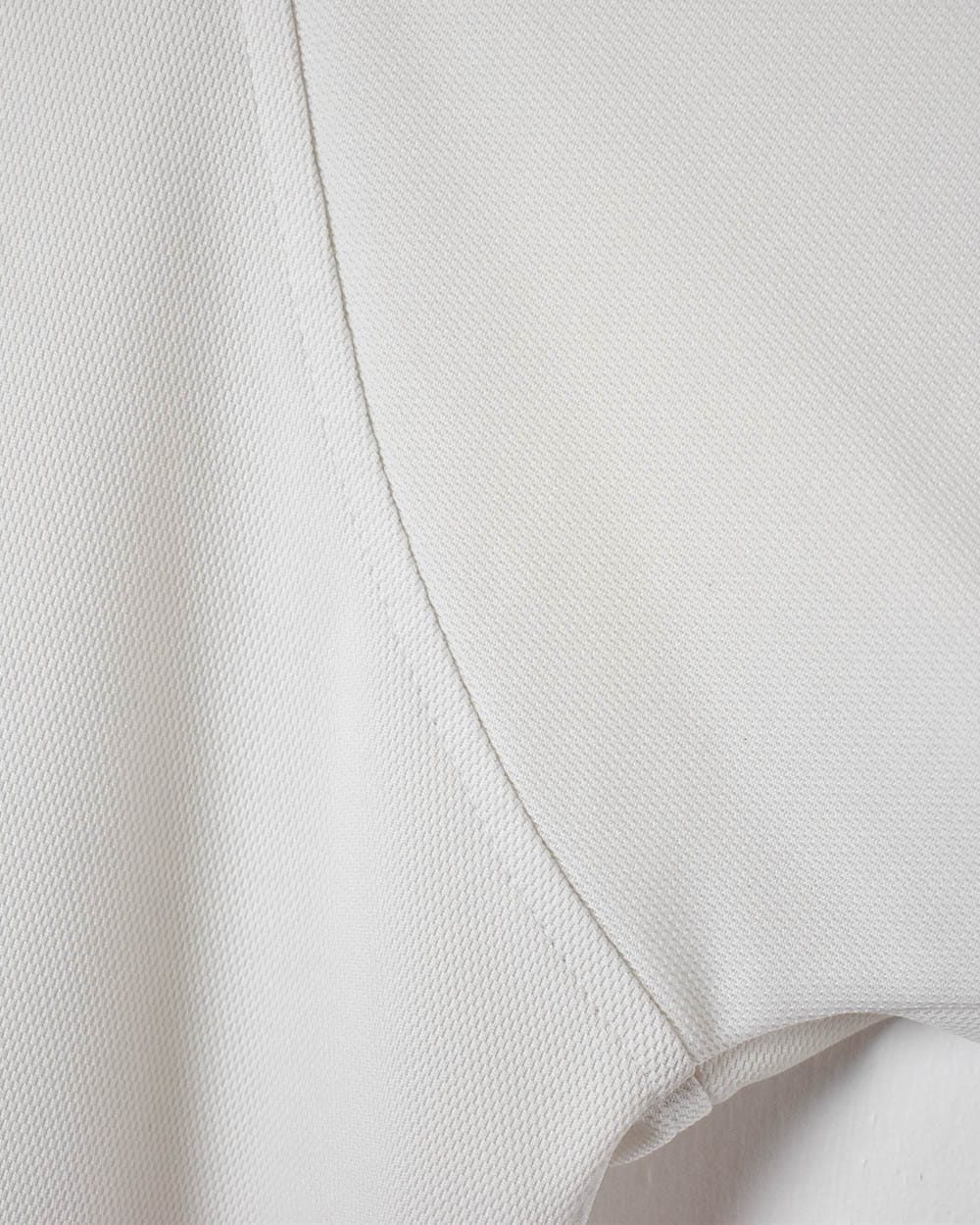 White Adidas Polo Shirt - X-Large