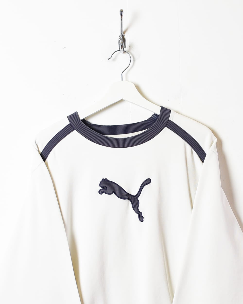 White Puma Sweatshirt - Large