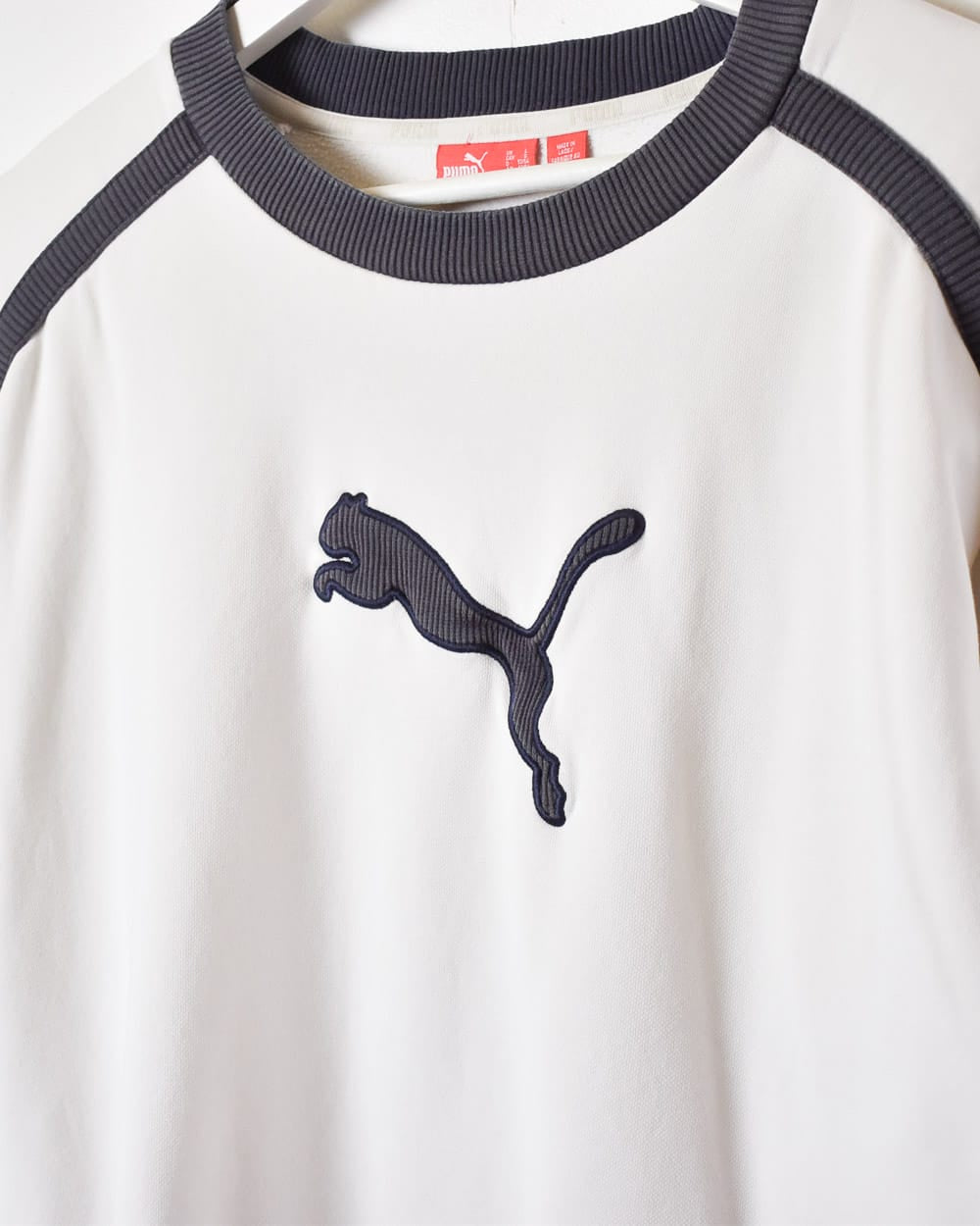 White Puma Sweatshirt - Large