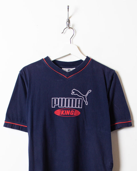 Vintage 90s Navy Majestic Milwaukee Brewers T-Shirt - X-Small Cotton– Domno  Vintage