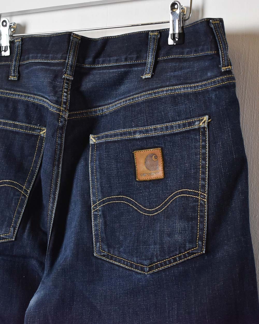Navy Carhartt Jeans - W38 L30