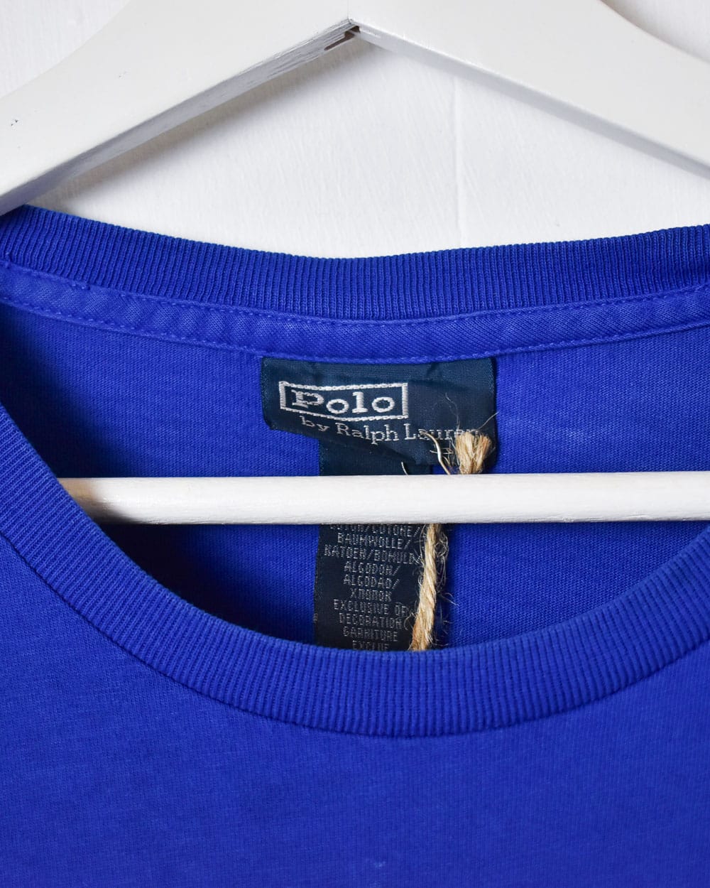 Blue Polo Ralph Lauren T-Shirt - Large