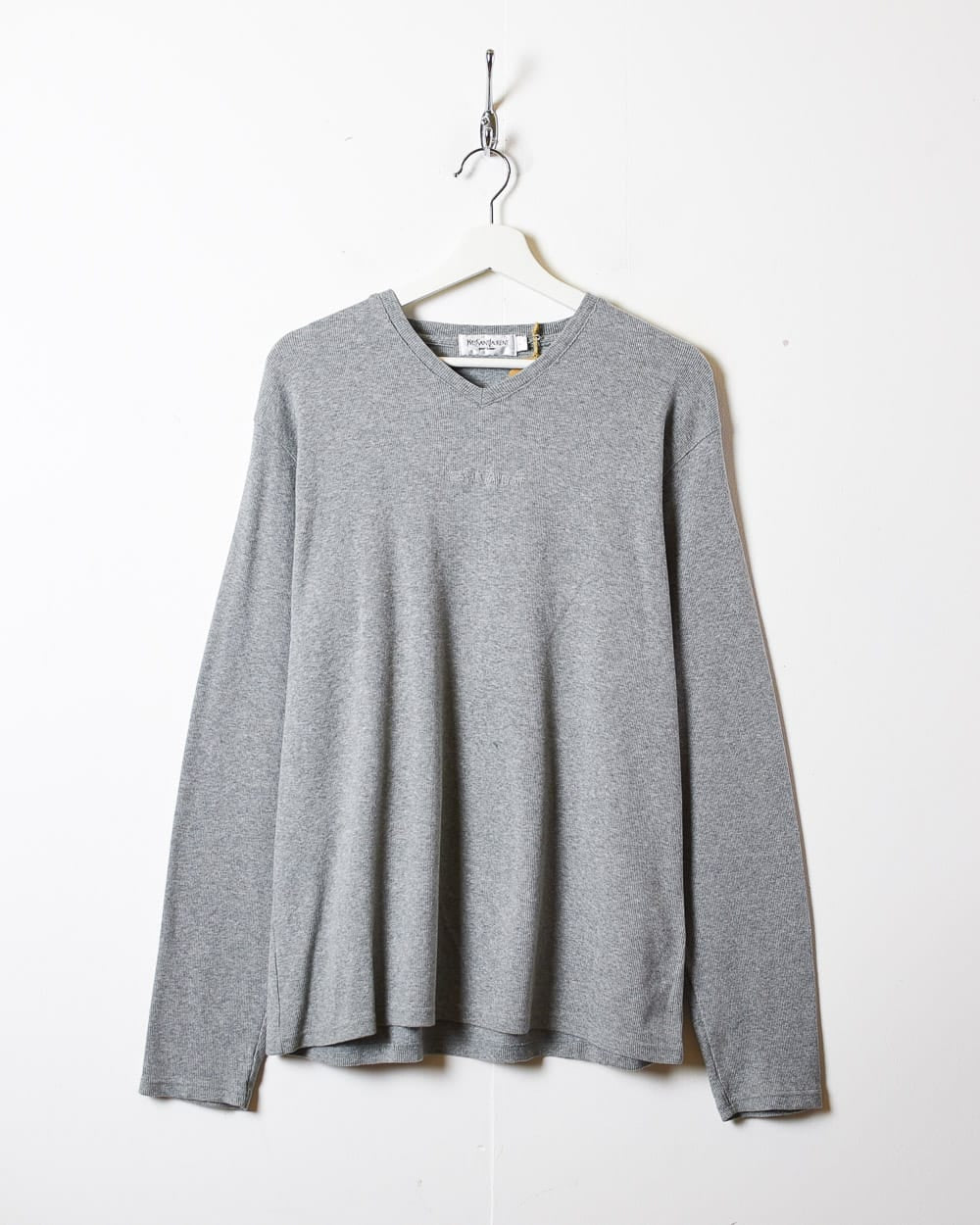 Stone Yves Saint Laurent Thin Sweatshirt - Large