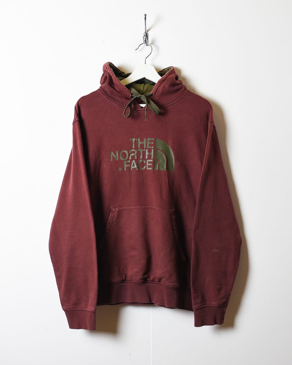 Maroon The North Face Hoodie - Large