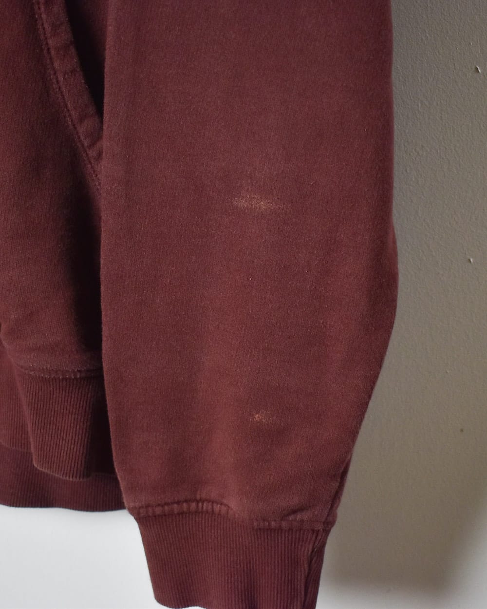 Maroon The North Face Hoodie - Large