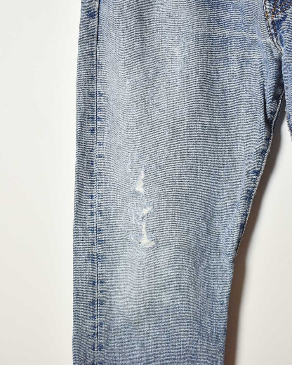 Blue Levi's Distressed 501 Jeans - W34 L30