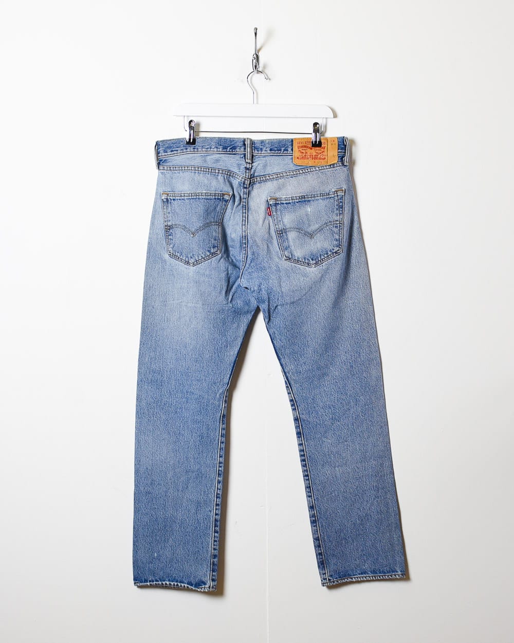 Blue Levi's Distressed 501 Jeans - W34 L30
