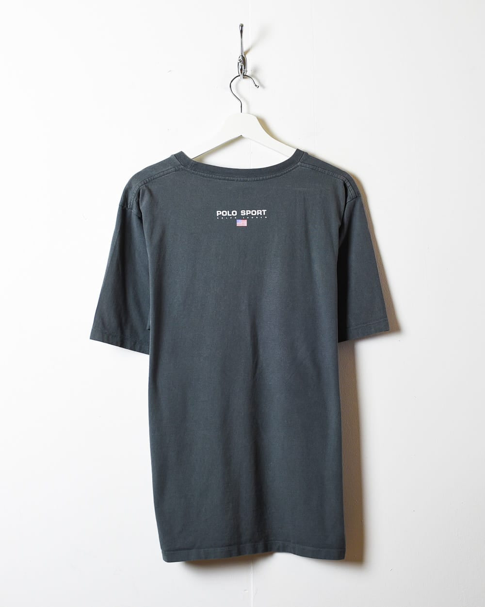 Grey Polo Sport Ralph Lauren T-Shirt - Large