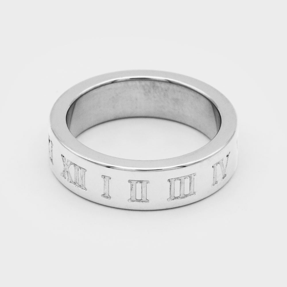 Roman Numerals Ring - Domno Vintage