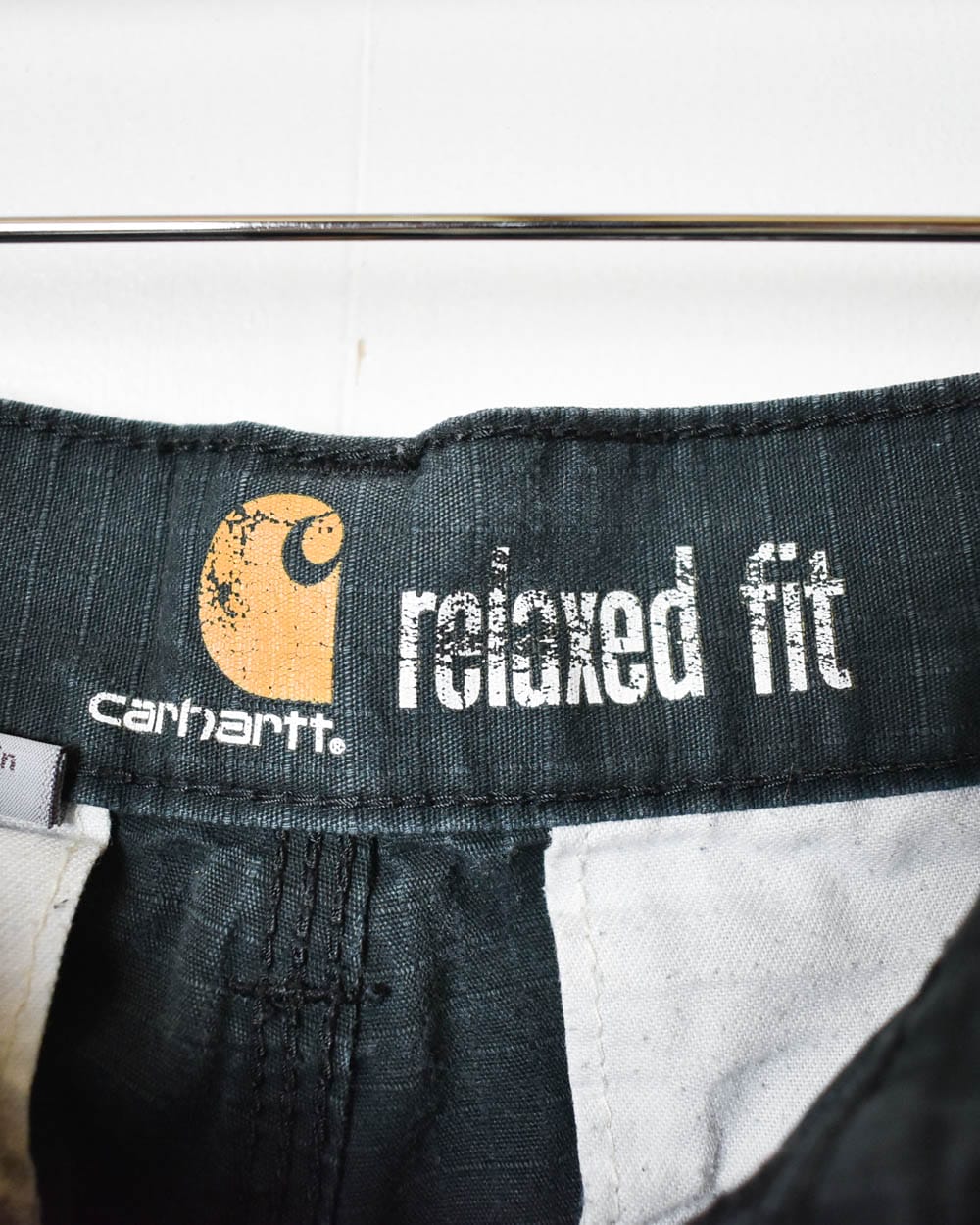 Black Carhartt Relaxed Fit Carpenter Jeans - W30 L29