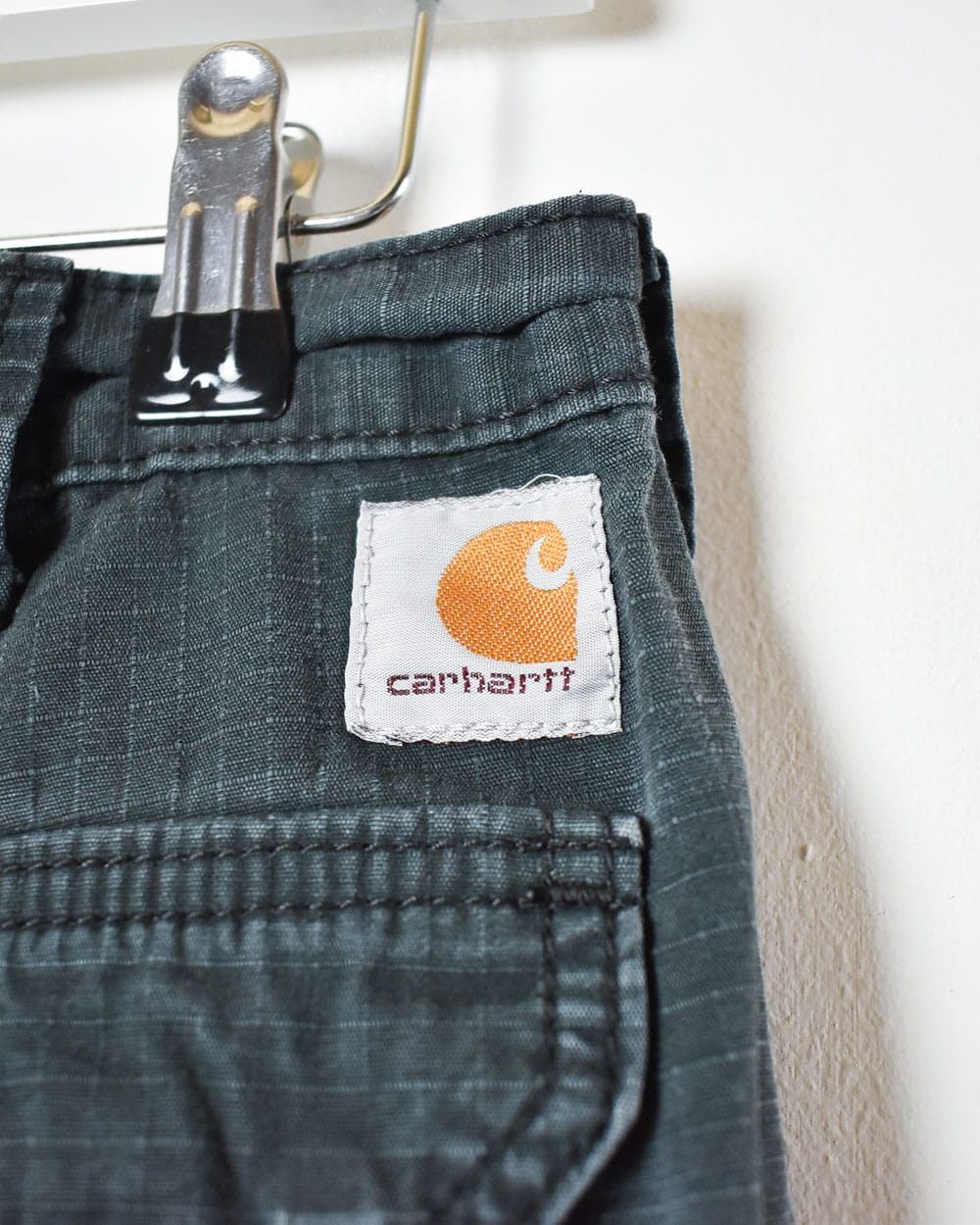 Black Carhartt Relaxed Fit Carpenter Jeans - W30 L29
