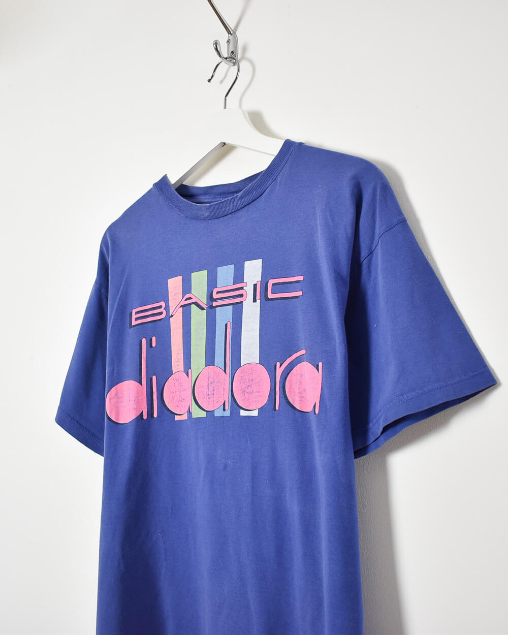 Blue Diadora Basic T-Shirt - Large