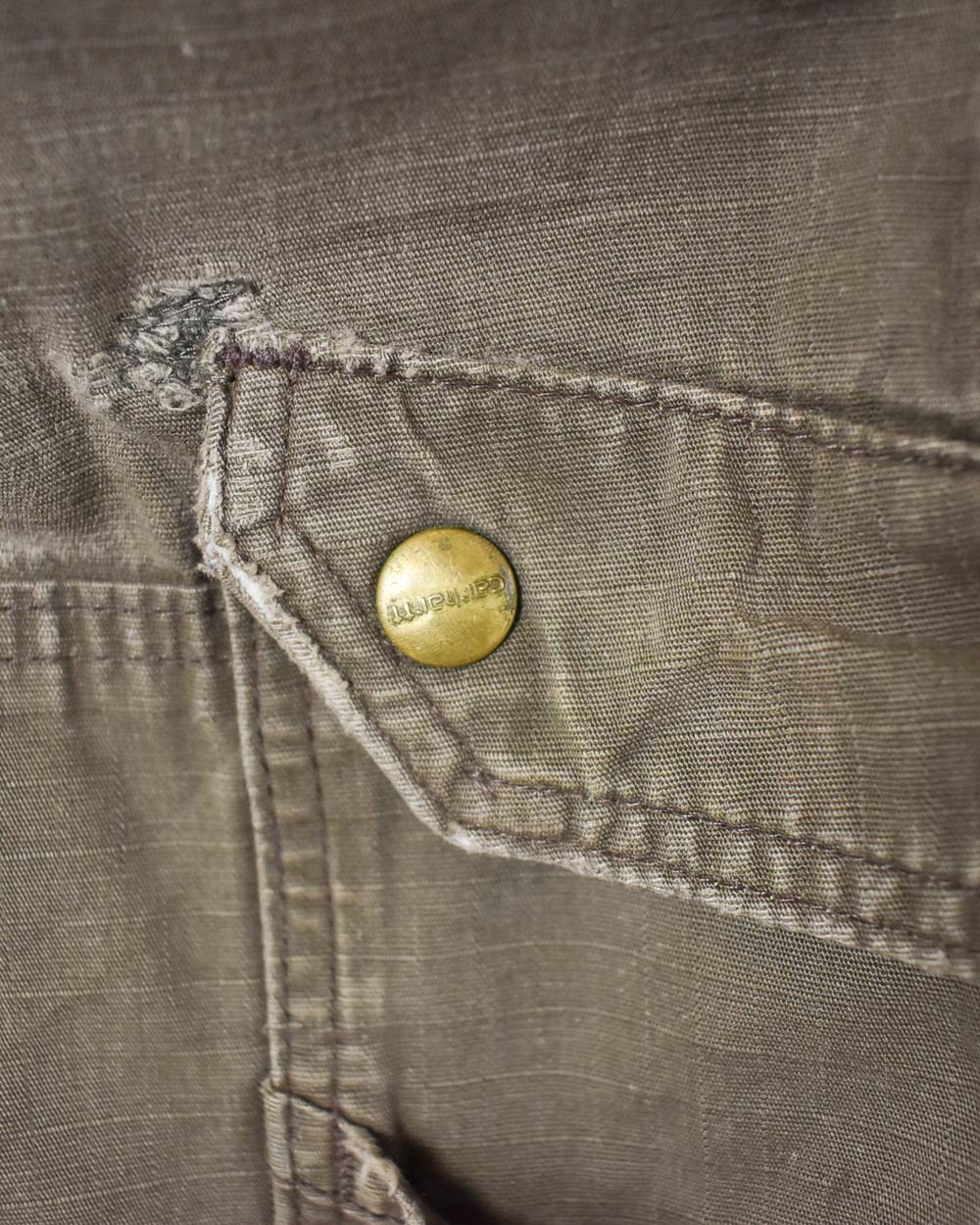 Brown Carhartt Carpenter Cargo Jeans - W36 L34