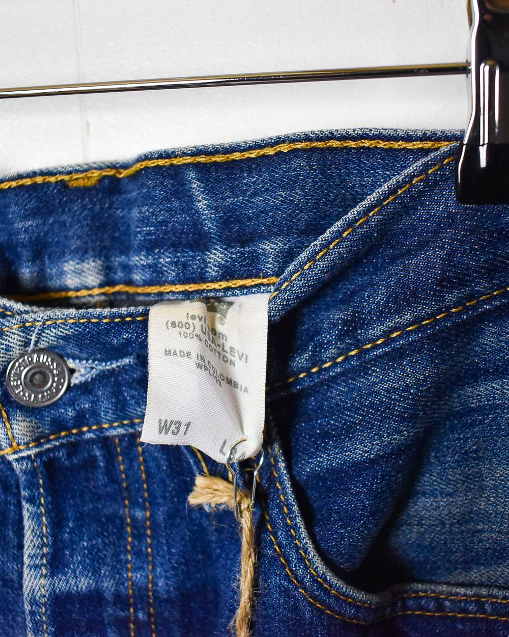 Navy Levi's USA 501 Jeans - W31 L34