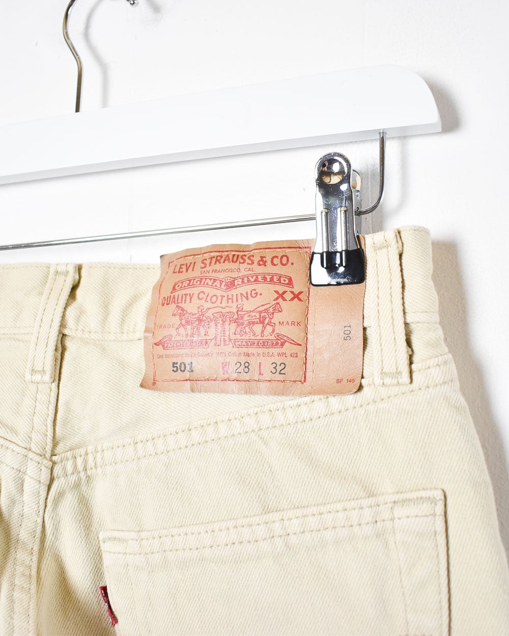 Neutral Levi's USA 501 Jeans - W26 L32