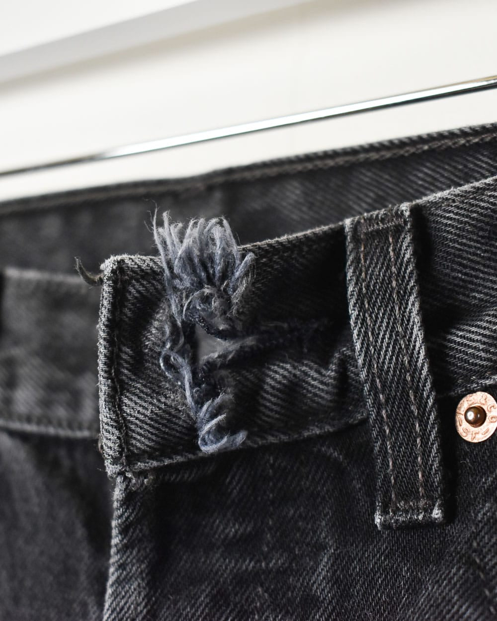 Black Levi's USA 501 Jeans - W32 L30