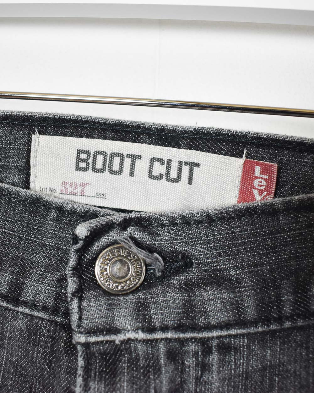 Grey Levi's 527 Bootcut Jeans - W36 L30