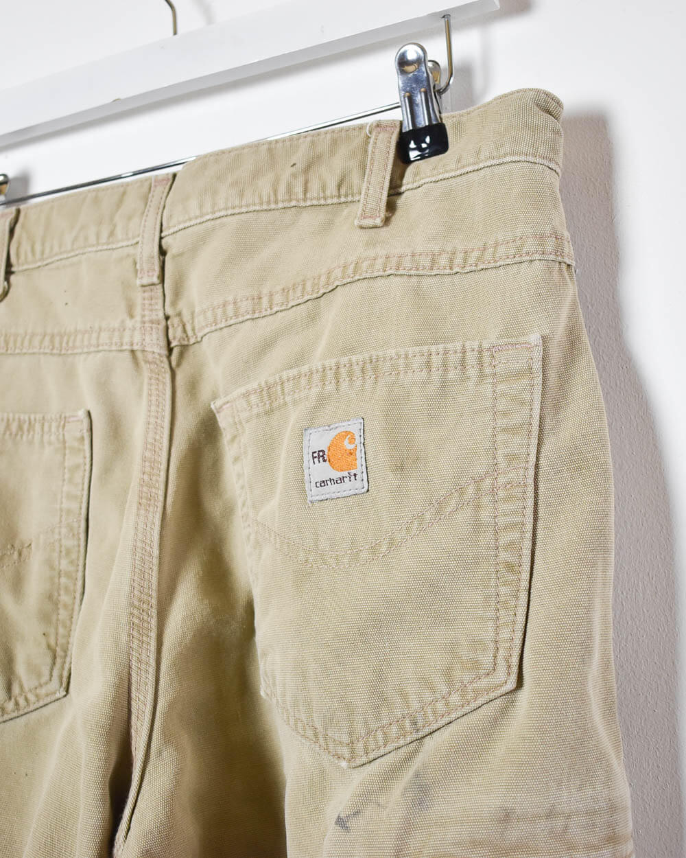 Khaki Carhartt FR Carpenter Jeans - W32 L31
