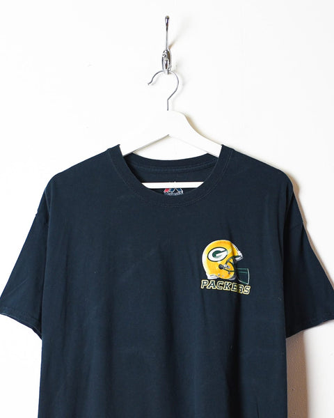 Green Bay Packers Majestic Vintage Green Tie Dye T-Shirt