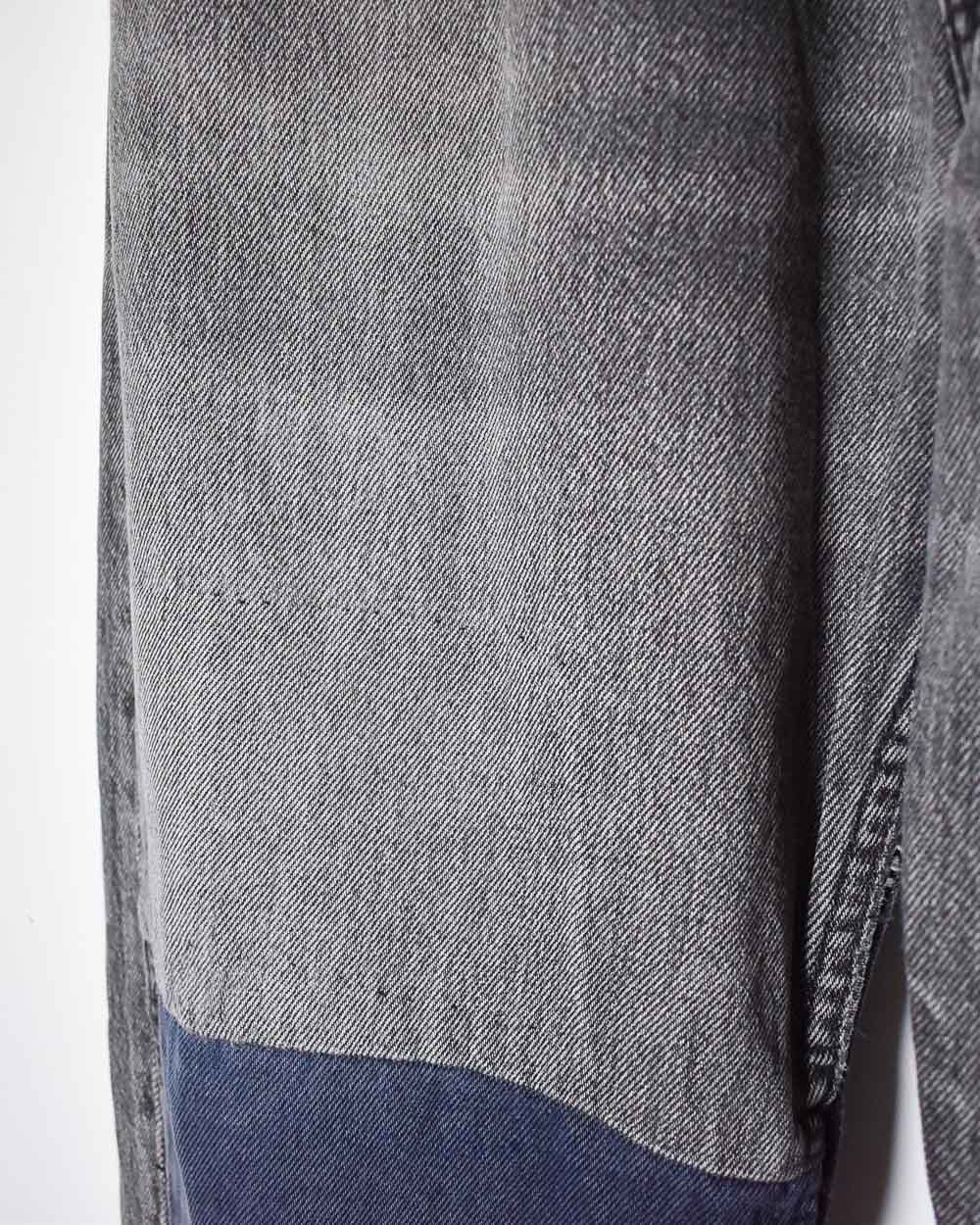 Grey Levi's USA 501 Double Knee Jeans - W32 L32