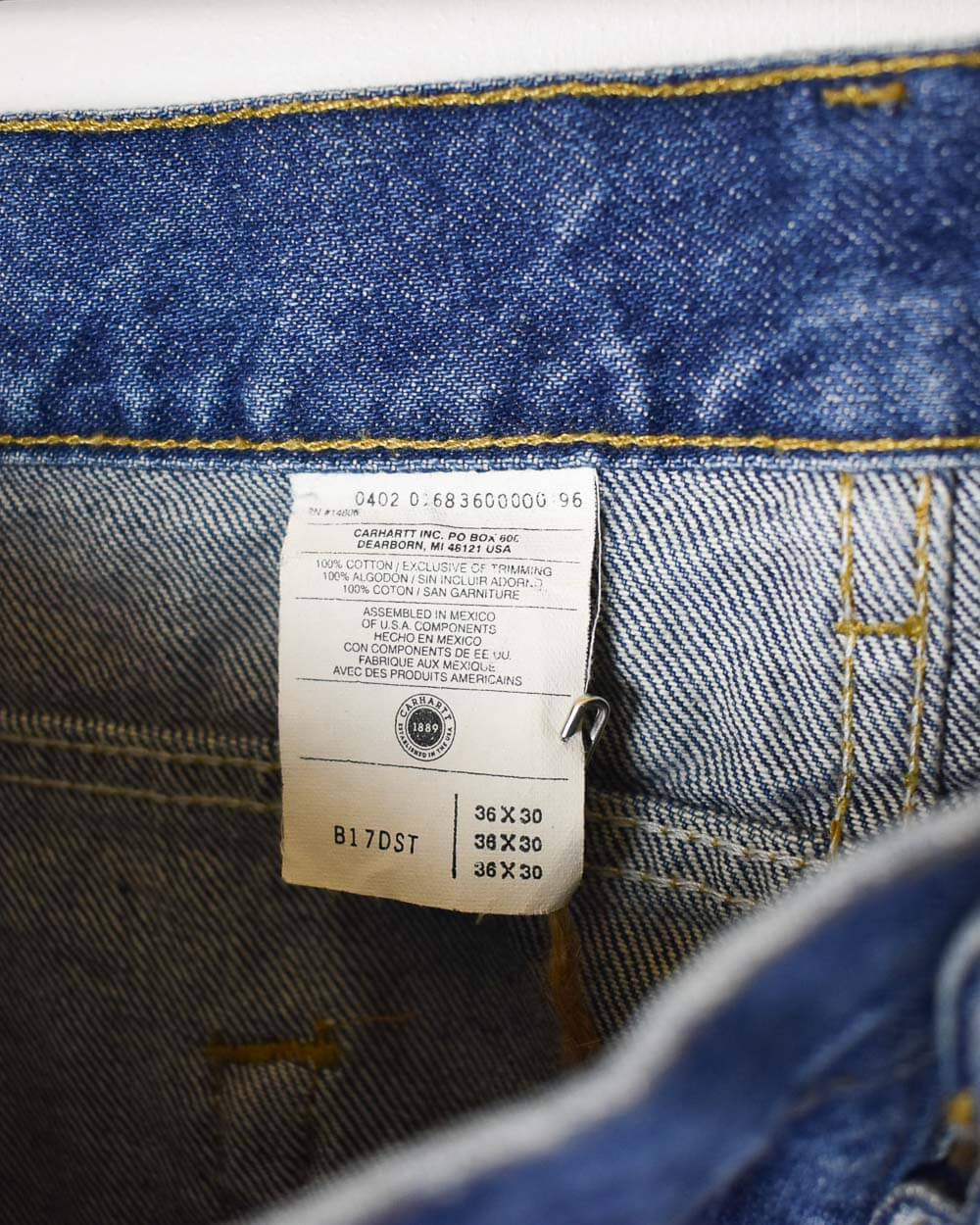 Blue Carhartt Jeans - W36 L30