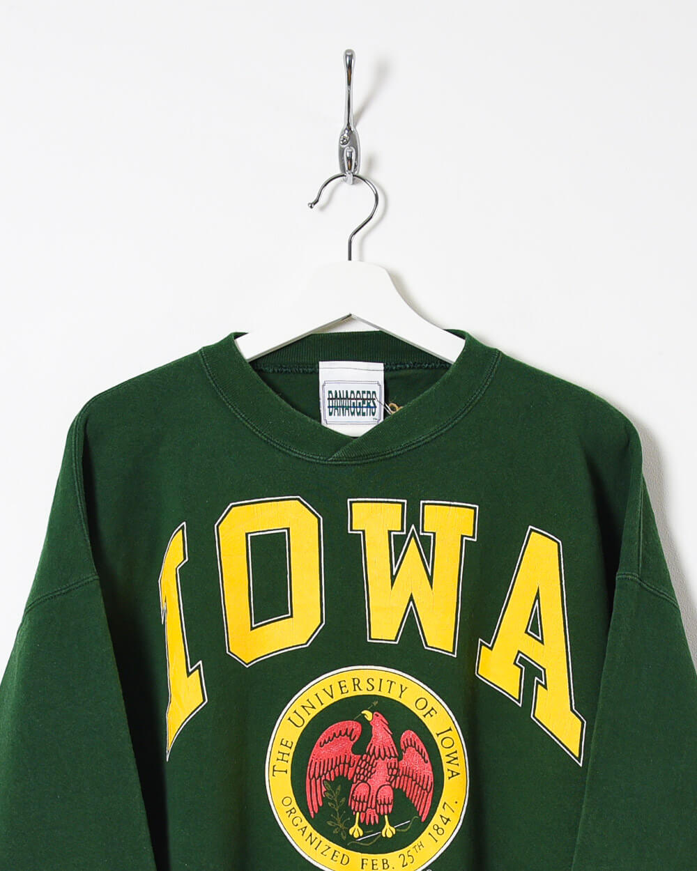 Green Danaggers The University of Iowa 1847 Sweatshirt - Large