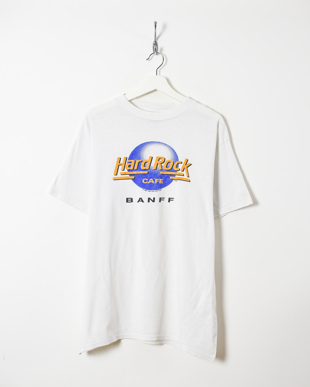 White Hard Rock Café Banff T-Shirt - Large