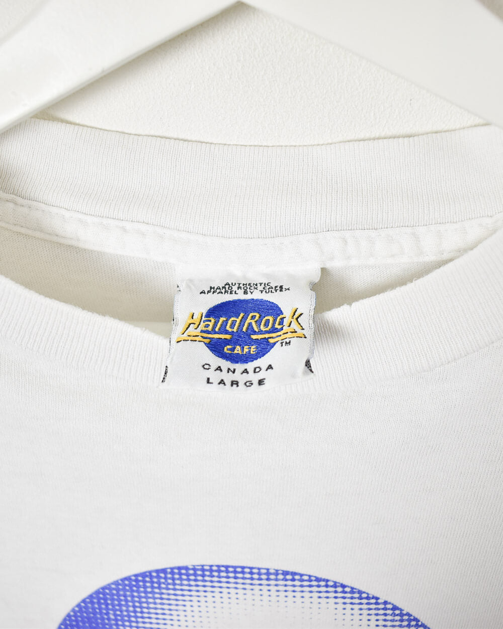 White Hard Rock Café Banff T-Shirt - Large