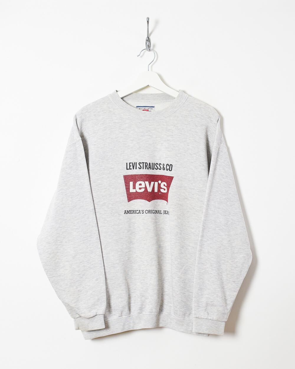 Stone Levi Strauss & Co America's Jeans Sweatshirt - Large